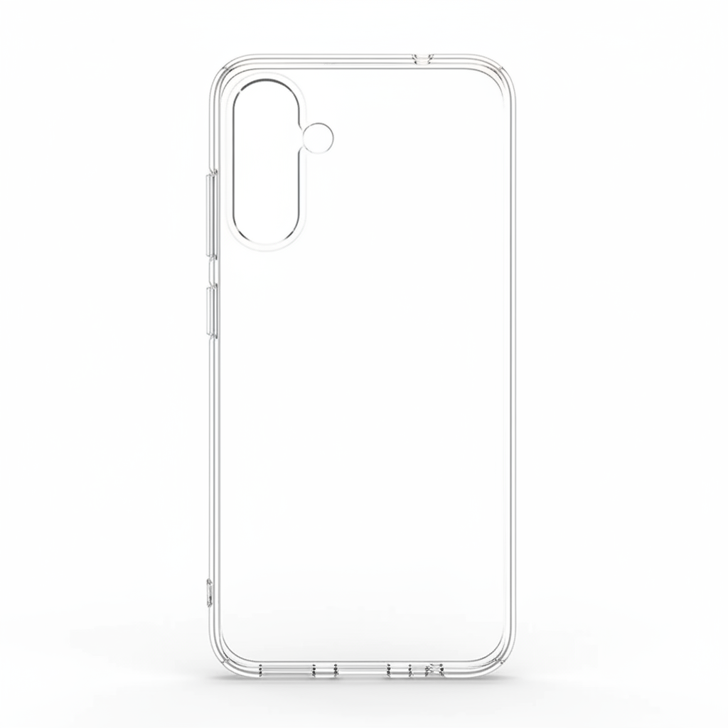 okkes AIR TPU Case transparent für Samsung Galaxy A15 5G und A15