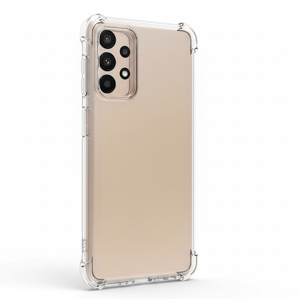 okkes JUMP PLUS Hybrid Case für Samsung Galaxy A15 5G transparent