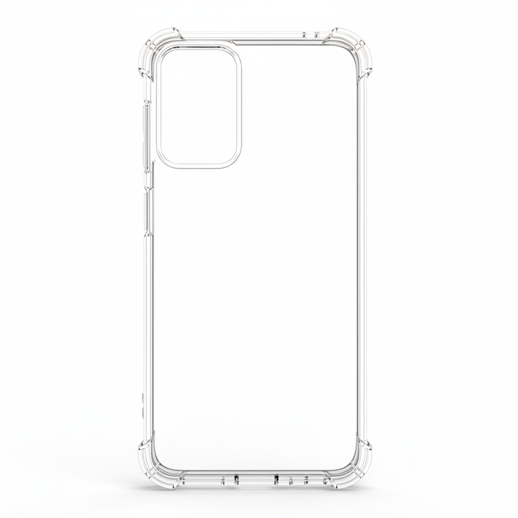 okkes JUMP PLUS transparente Handyhülle für Samsung Galaxy A25 5G