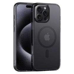 okkes MagSafe Case für Apple iPhone 16 Pro Max in Schwarz