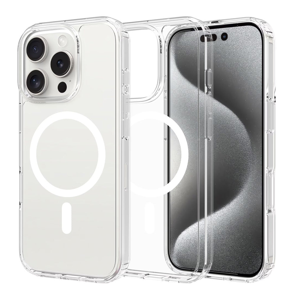 okkes MagSafe Case für Apple iPhone 16 Pro Max in Transparent