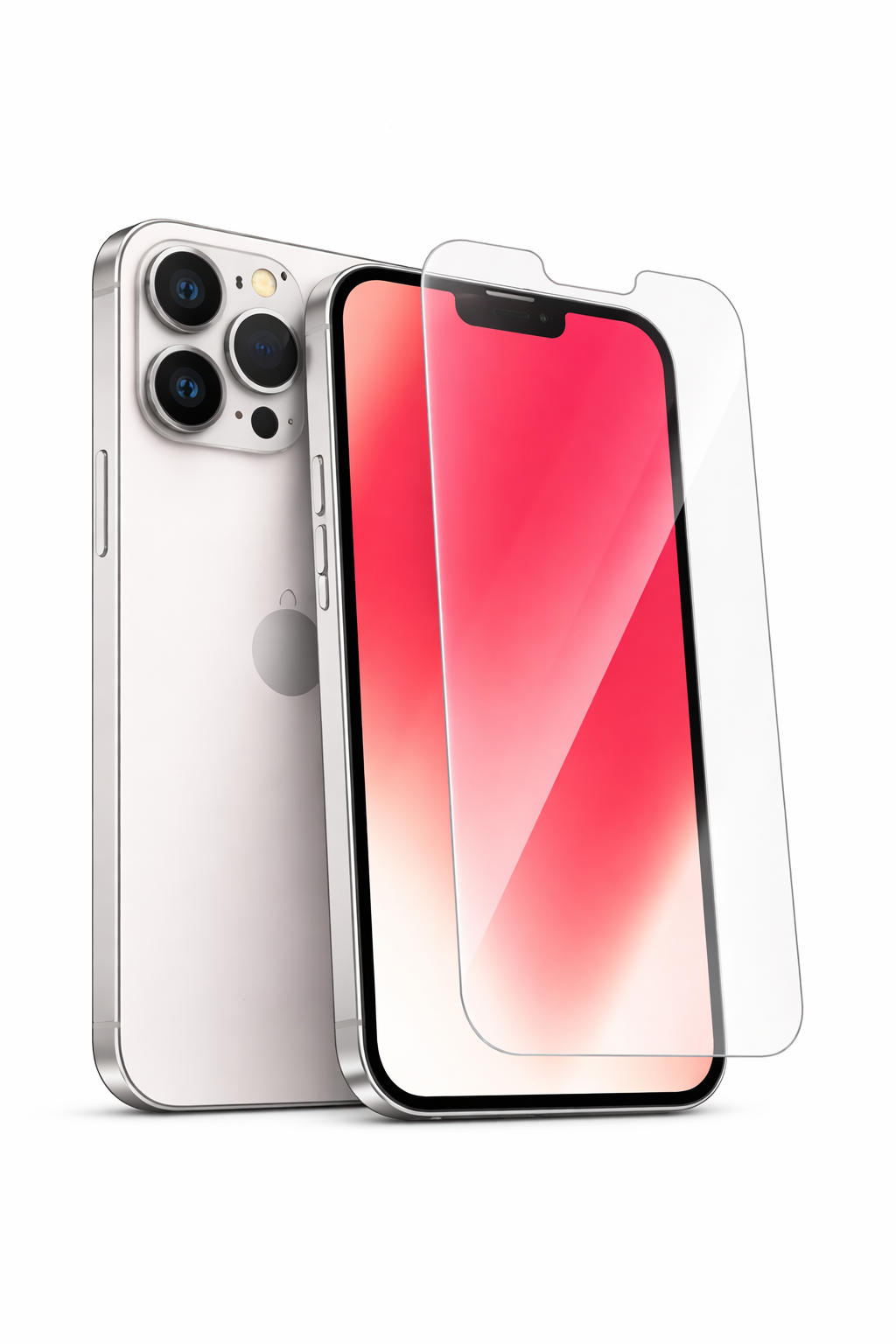 okkes Titan Plus Panzerglas aus Echtglas für Apple iPhone 15 Pro Max
