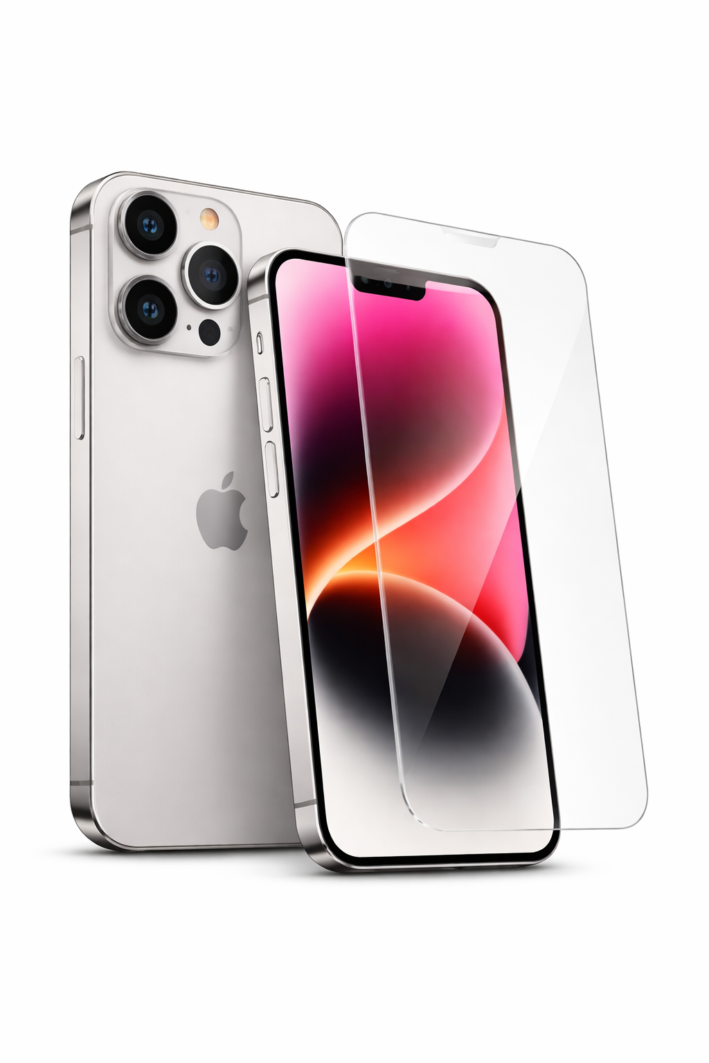 okkes Titan Plus Panzerglas aus Echtglas für Apple iPhone 16 Pro Max