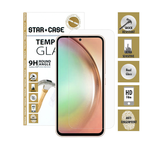 okkes ® Tempered Glass "Titan Plus" für Samsung Galaxy A35 5G