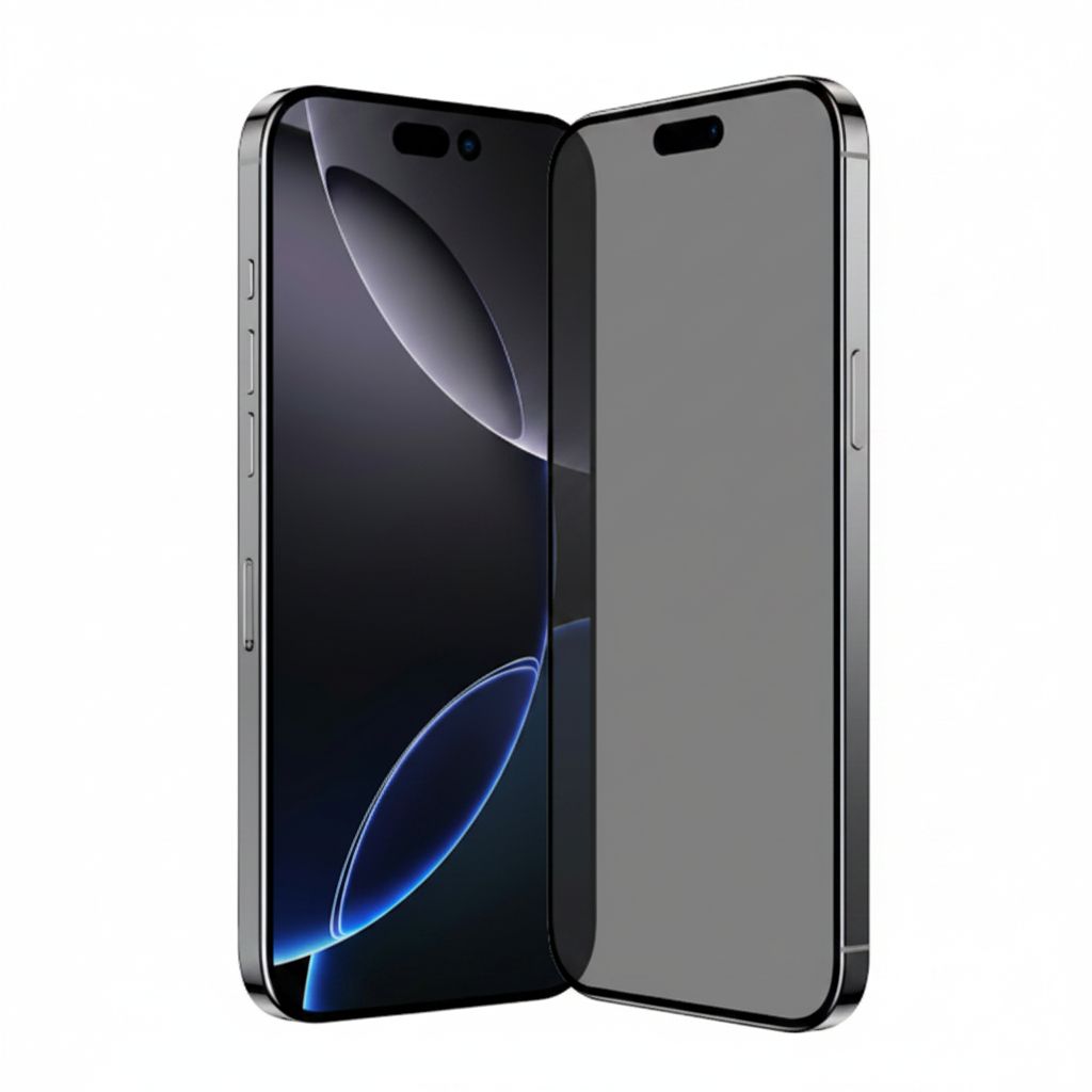 Privacy Panzerglas auf iPhone