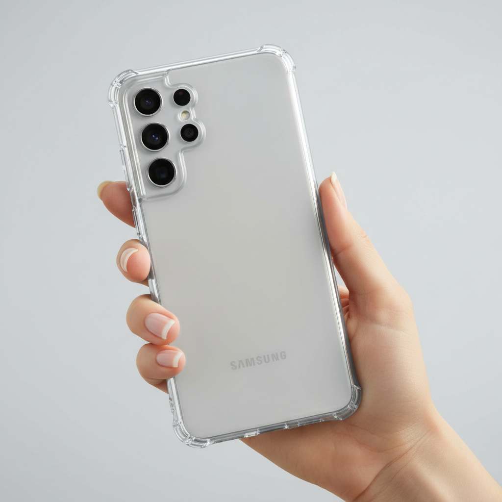 Samsung S26 Clear Case Anwendungsbild