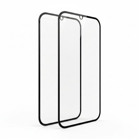 okkes 2in1 Panzerglas für iPhone 17 Pro Max in Seitenansicht