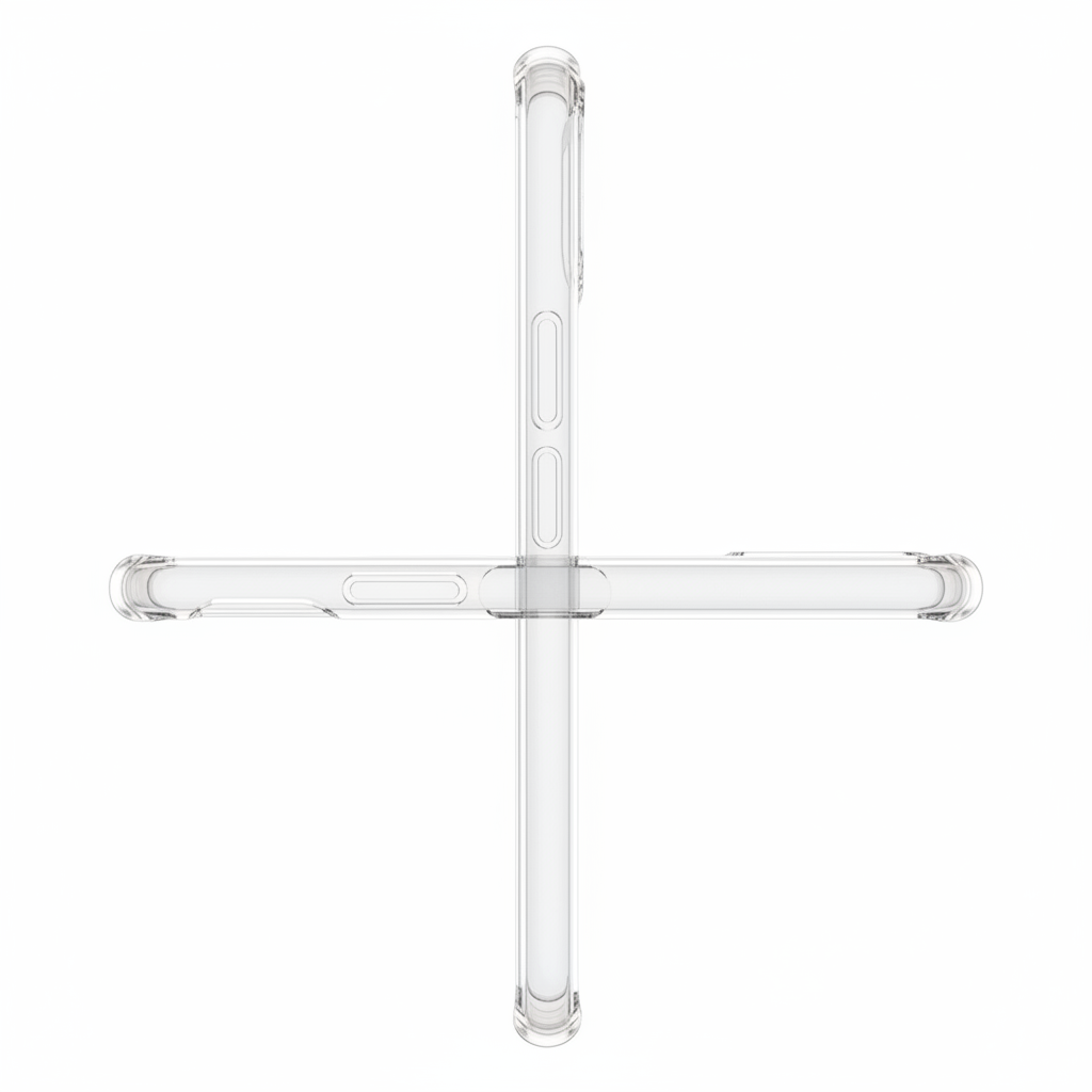 Transparent Case – Variante 5 Seitenansicht